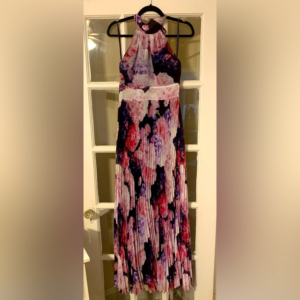 Eliza J halter maxi dress